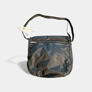 LeSportsac Black Messenger Bag New With Tag